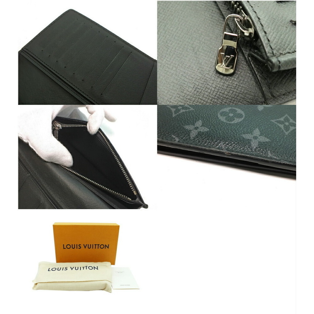 Louis Vuitton Eclipse Brazza Long Wallet Black - image 3